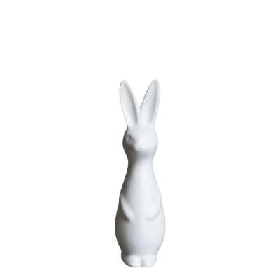 Veľkonočná dekorácia Swedish Rabbit White 17 cm                    