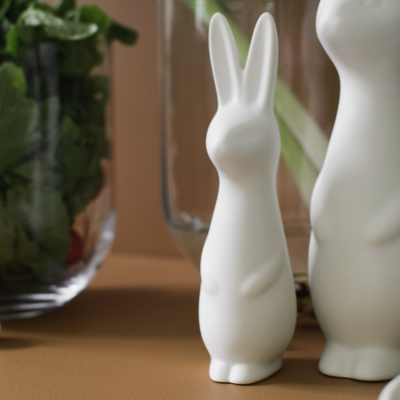                             Velikonoční dekorace Swedish Rabbit White 17 cm                        