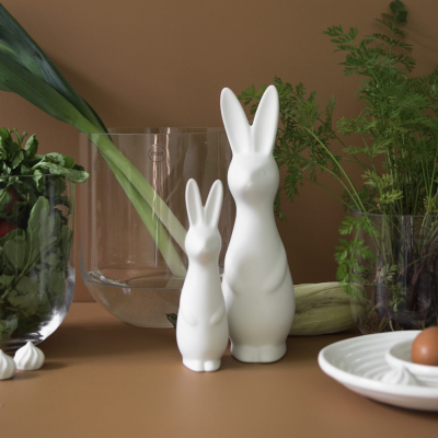                             Velikonoční dekorace Swedish Rabbit White 17 cm                        