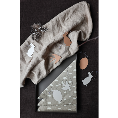                             Velikonoční dekorace Deco Bird Cafe Au Lait - 4 ks                        