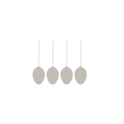 Velikonoční dekorace Deco Egg Sand - set 4 ks                    