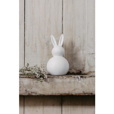 Velikonoční dekorace zajíček Tore White 15 cm                    