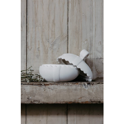                             Velikonoční dekorace vajíčko Lundby White 14 cm                        
