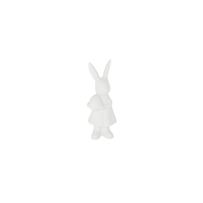                             Veľkonočná dekorácia zajačik Alice White 15 cm                        