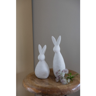                             Velikonoční dekorace zajíček Alma White 16 cm                        