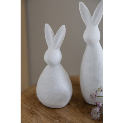                             Velikonoční dekorace zajíček Alma White 16 cm                        