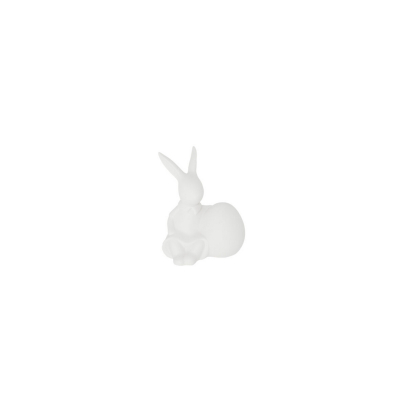 Veľkonočná dekorácia zajačik Ella White 10 cm                    