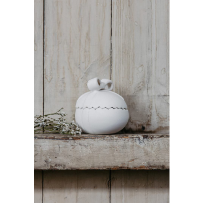 Velikonoční dekorace vajíčko Lundby White 11 cm                    