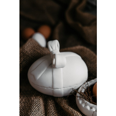                             Velikonoční dekorace vajíčko Lundby White 11 cm                        