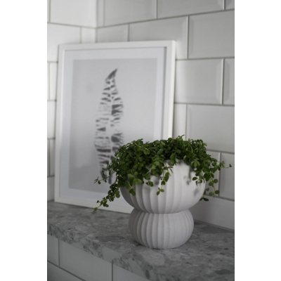                             Keramický květináč Sandhamn Light Grey 19 cm                        