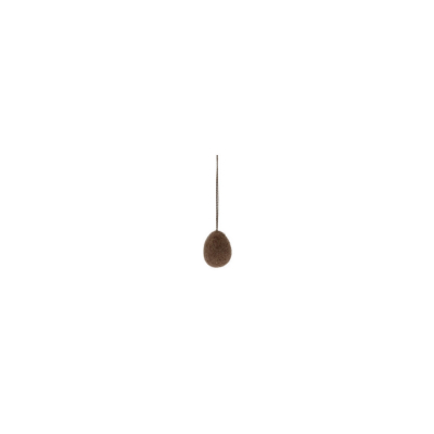                             Velikonoční vajíčko Ullas Brown 3 cm                        