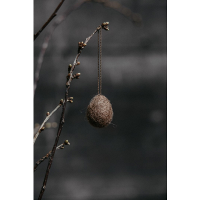 Velikonoční vajíčko Ullas Brown 3 cm                    