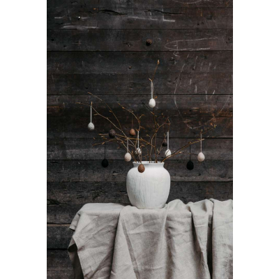                             Velikonoční vajíčko Ullas Light Grey 3 cm                        