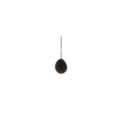                             Velikonoční vajíčko Ullas Dark Brown 5 cm                        