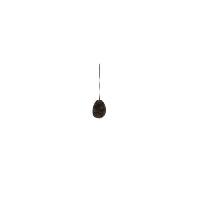                             Velikonoční vajíčko Ullas Dark Brown 3 cm                        