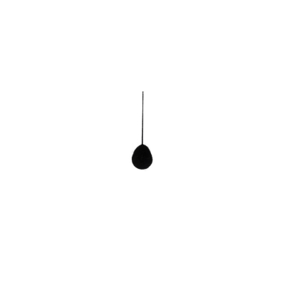                             Velikonoční vajíčko Ullas Black 3 cm                        