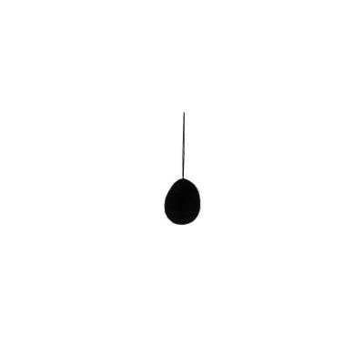                             Velikonoční vajíčko Ullas Black 5 cm                        