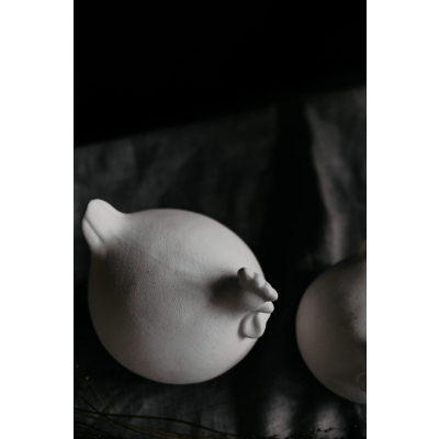                             Keramická dekorácia sliepočka Ruth White 15 cm                        