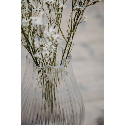                             Skleněná váza Flora Angshult Clear 29 cm                        