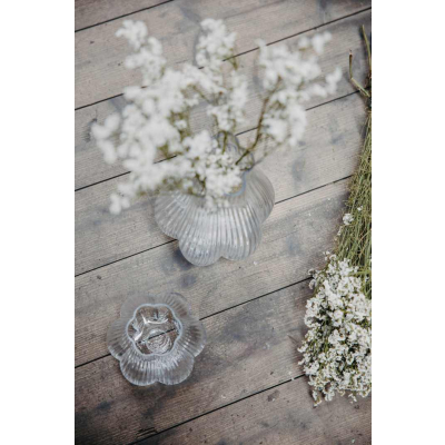                             Skleněná váza Flora Angshult Clear 13 cm                        