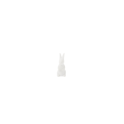                             Velikonoční dekorace zajíček Freja White 8 cm                        