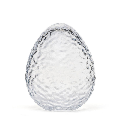 Skleněné velikonoční vajíčko Gry Clear 16 cm                    