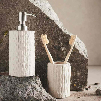                             Kelímek na zubní kartáčky Kama Sandstone                        