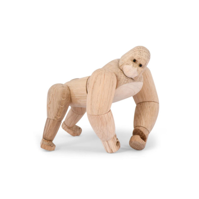Dřevěná opička Gorilla Oak/Maple Mini                    