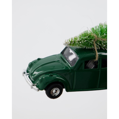                             Vianočné autíčko Xmas Car Mini Green                        