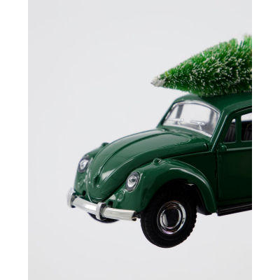                             Vánoční autíčko Xmas Car Green                        