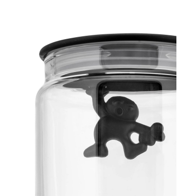                             Kuchyňská dóza Gianni Little Man Black 900 ml                        
