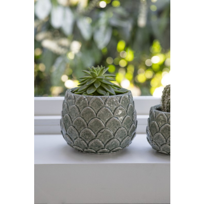                             Obal na květináč Artichoke Aqua 20 cm                        