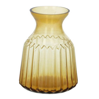Skleněná váza Amber Glass 14,5 cm                    