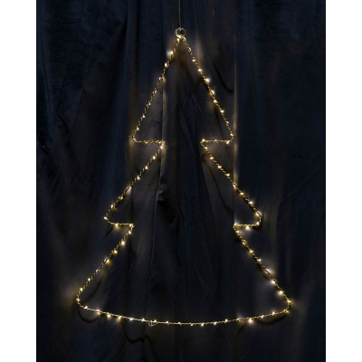 Svítící stromeček Liva Tree Gold 70 cm                    