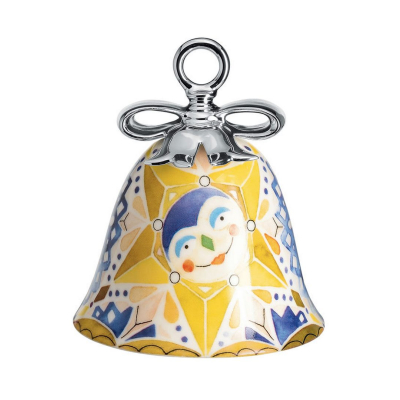 Porcelánový vánoční zvoneček Star                    