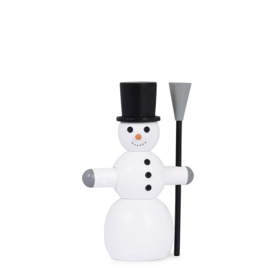 Vánoční dřevěná figurka Snowman Small                    
