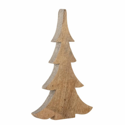Dřevená dekorace stromeček Lessy Tree 30 cm                    