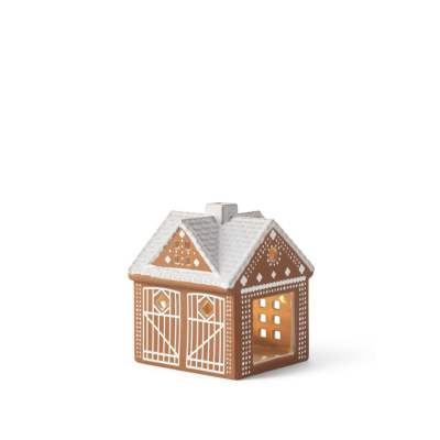                             Porcelánový svícen Urbania Gingerbread Stable                        