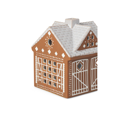                             Porcelánový svícen Urbania Gingerbread Stable                        