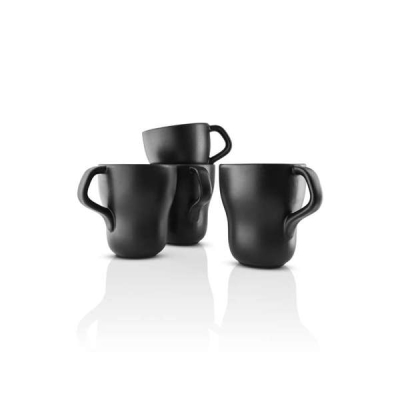                             Keramický hrnek Nordic kitchen černý 35 cl                        