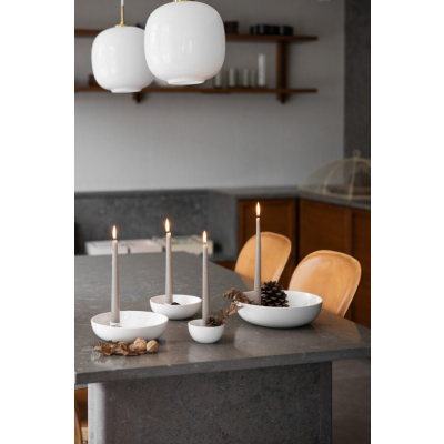                             Keramický svícen Lidatorp Glossy White XL                        