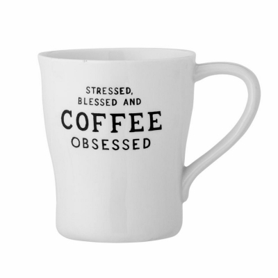 Hrnek Coffee Obsessed White 330 ml                    