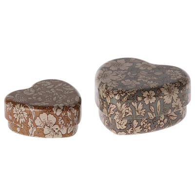 Krabička na zoubky Blue Ocher Blossom - Set 2 ks                    