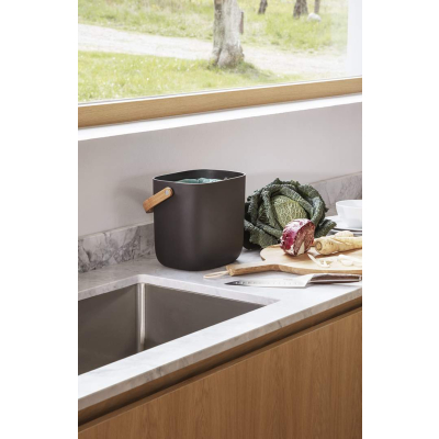                             Odpadkový koš Reflect Black 6 l                        