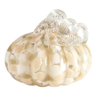 Skleněná dekorace Pumpkin Confetti 10 cm                    