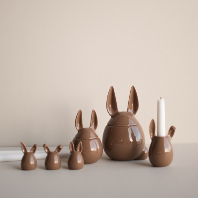                             Velikonoční králíčci Triplets Nougat - set 3ks                        