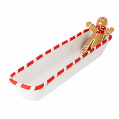 Servírovací mísa Ginnie Gingerbread 36,5 cm                    