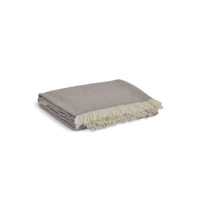 Vlněná deka Stockwell Herringbone Natural 170x130                     