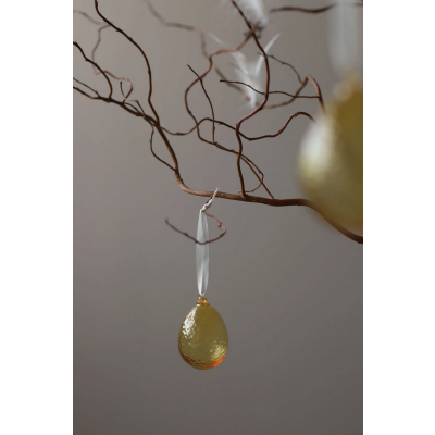                             Skleněná velikonoční vajíčka Gry Honey - set 2 ks                        