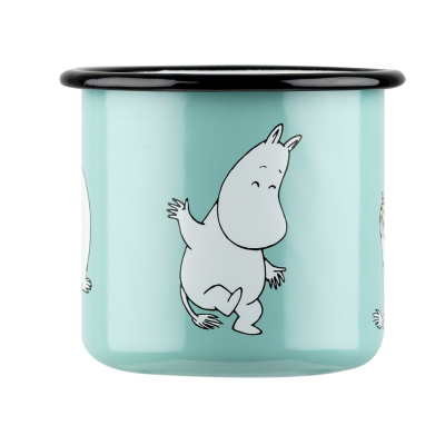                             Smaltovaný plecháček Moomin Mint 3,7 dl                        